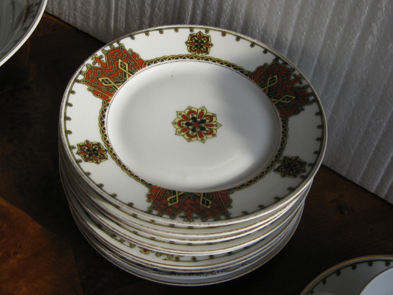 ANTIQUE CT ALTWASSER SILESIA ART DECO CHINA DINNER SET 81 PIECES eBay