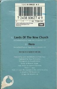 Tasmin Archer - Lords Of The New Church / Hero Tasmin Archer - Lords Of The New Church / Hero