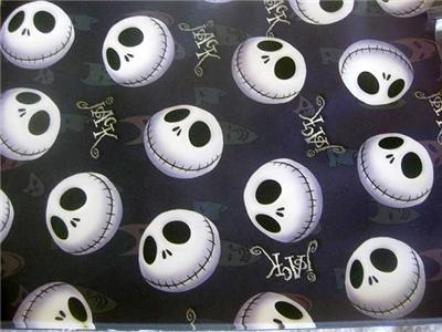 Details about Nightmare Before Christmas Party WRAPPING PAPER GIFT x6