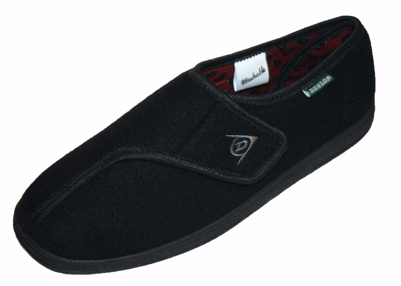 dunlop mens velcro slippers