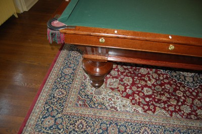 ANTIQUE BRUNSWICK 9' NARRAGANSETT POOL TABLE MUST SEE | eBay