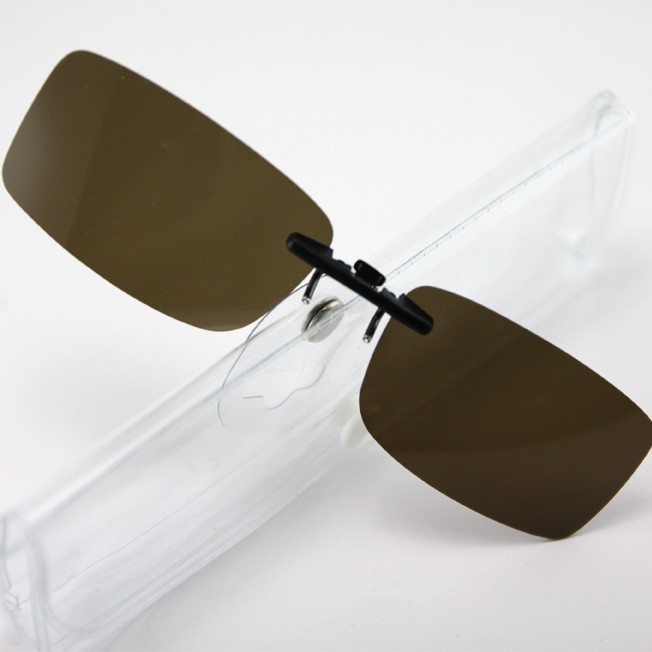 Polarized Archery Camping Hiking Wear Over Clip on Sunglasses