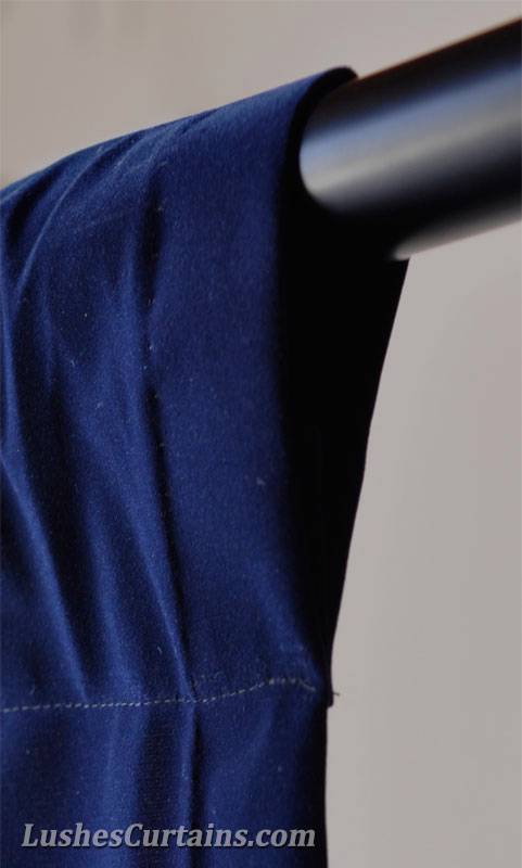 Navy Blue 96 Quot H Velvet Curtain Long Panel Pro Stuio