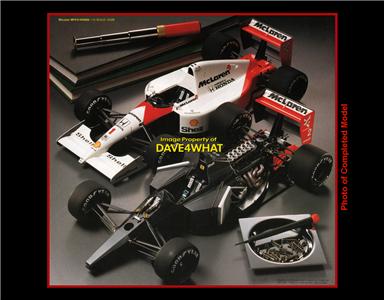 Mclaren mp4 6 honda large scale 1 12 #7