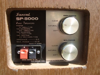 sansui sp 5000 speakers