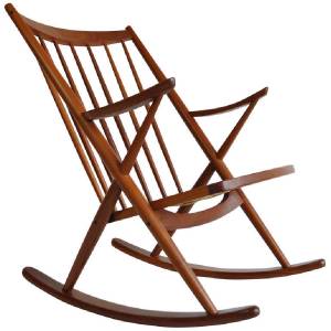 danish rocking chair modern rocker teak bramin reenskaug frank mid century vtg chairs 1stdibs furniture solid seating