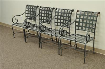 brown jordan wrought iron