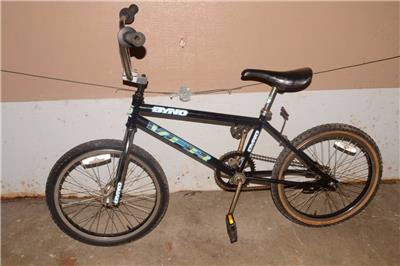 90s Vtg DYNO Black VFR Chrome GT Mid-School BMX Bicycle FRAME 20