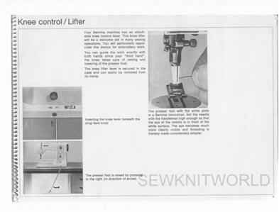 BERNINA 830 Sewing Machine Instruction Manuals on CD+++