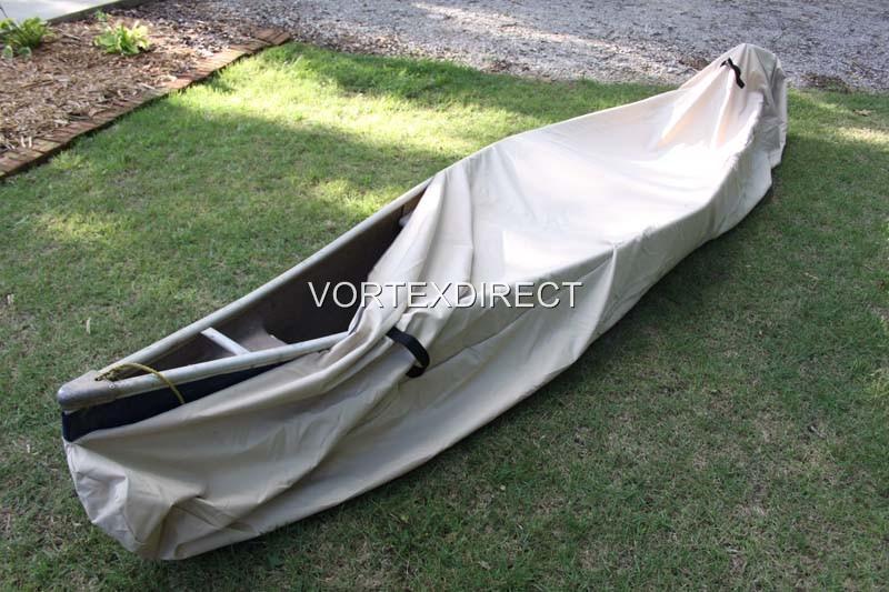 NEW VORTEX HEAVY DUTY KAYAK/CANOE COVER UP TO 18' TAN/BEIGE