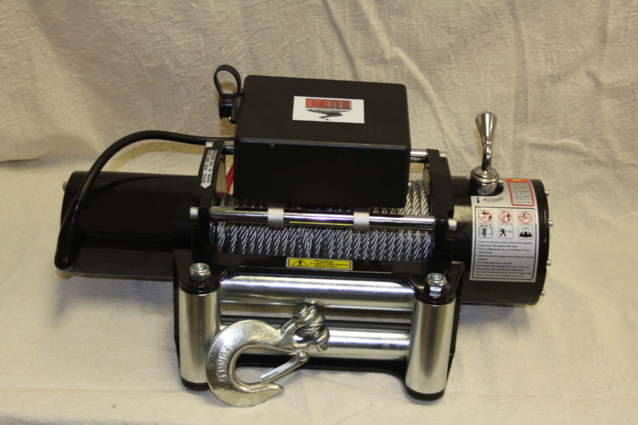 VORTEX 5000 LB Pound Recovery Winch Bonus Package JEEP eBay