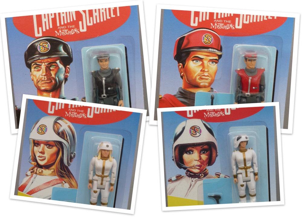 Captain Scarlet Figures Gerry Anderson Vivid Imaginations Many to