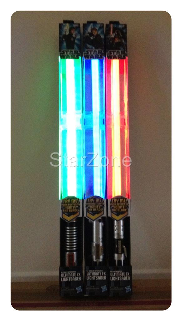 Star Wars Hasbro Ultimate FX Lightsaber Anakin Darth Vader ...