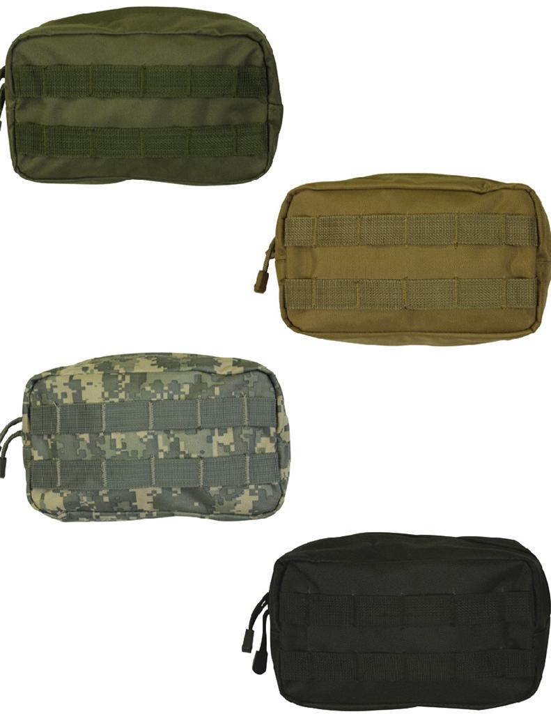 NEW LARGE MOLLE MODULAR GENERAL PURPOSE UTILITY POUCH 4 COLOR CHOICES F56207