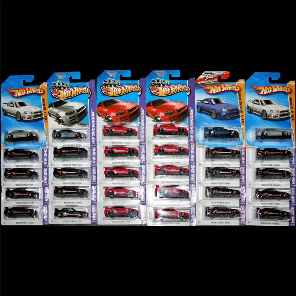 Hot wheels nissan skyline r34 for sale #3
