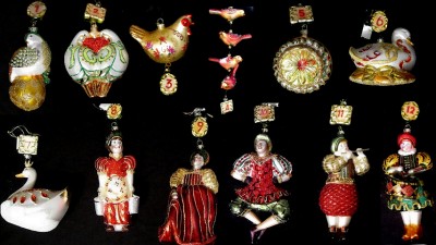 christmas ornaments blown days glass dillards grande living