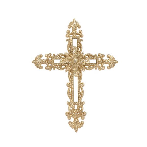 new raz 6 quot gold cross christmas tree ornament 3314164 ebay new raz 6 quot gold cross christmas tree ornament 3314164 ebay