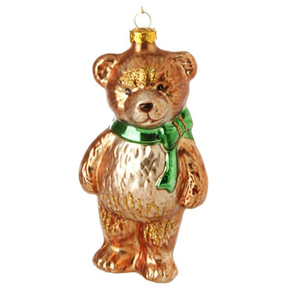 new raz 5 quot teddy bear toy glass christmas tree ornament new raz 5 quot teddy bear toy glass christmas tree ornament