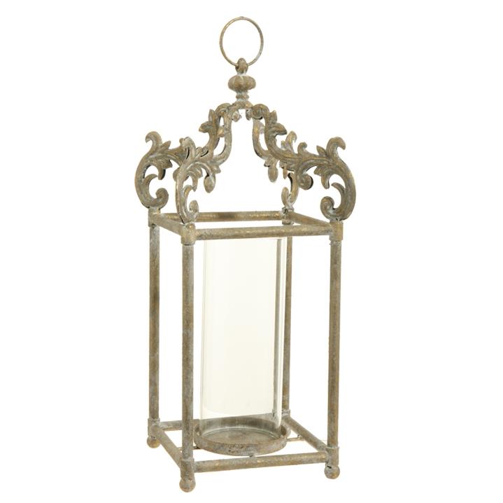 NEW RAZ 15" or 19" Metal Scroll Christmas Candle Holder Lantern 3528252