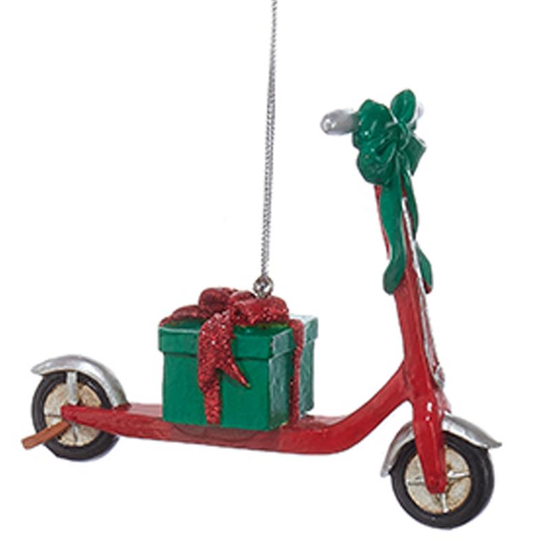 NEW Kurt Adler 3.5" Vintage Toy Wagon, Tricycle, or Scooter Christmas