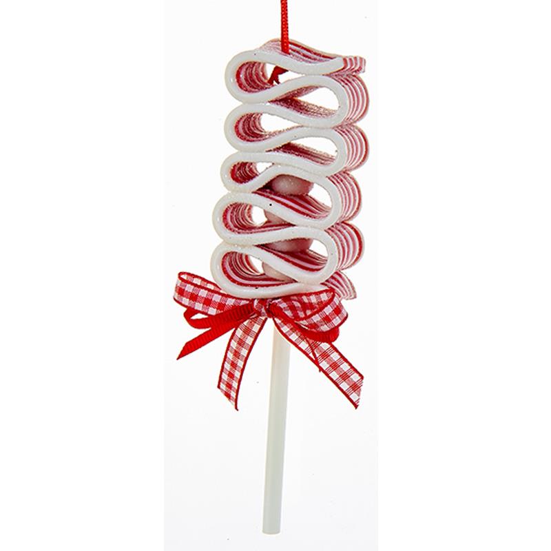 new kurt adler 5 5 quot ribbon candy lollipop christmas new kurt adler 5 5 quot ribbon candy lollipop christmas