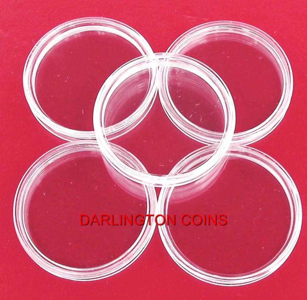 5 New Lighthouse coin capsules sizes available 39mm 40mm & 41mm (Free