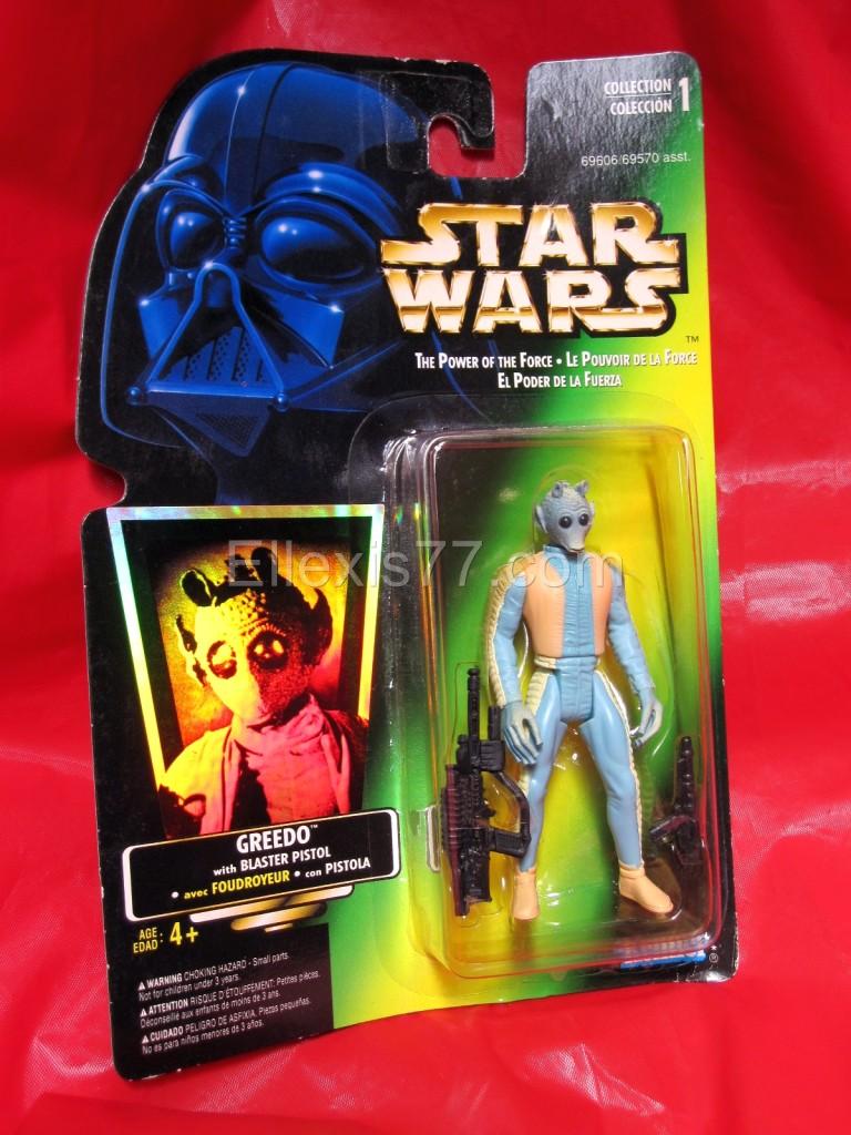 STAR WARS GREEDO with BLASTER PISTOL Collection 1 NIP