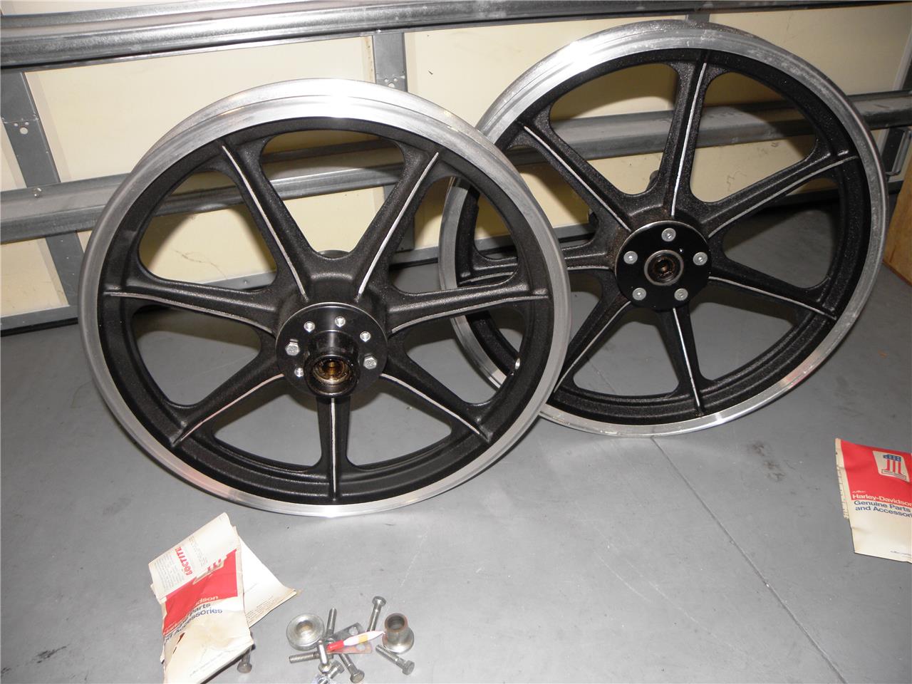 harley sportster mag wheels