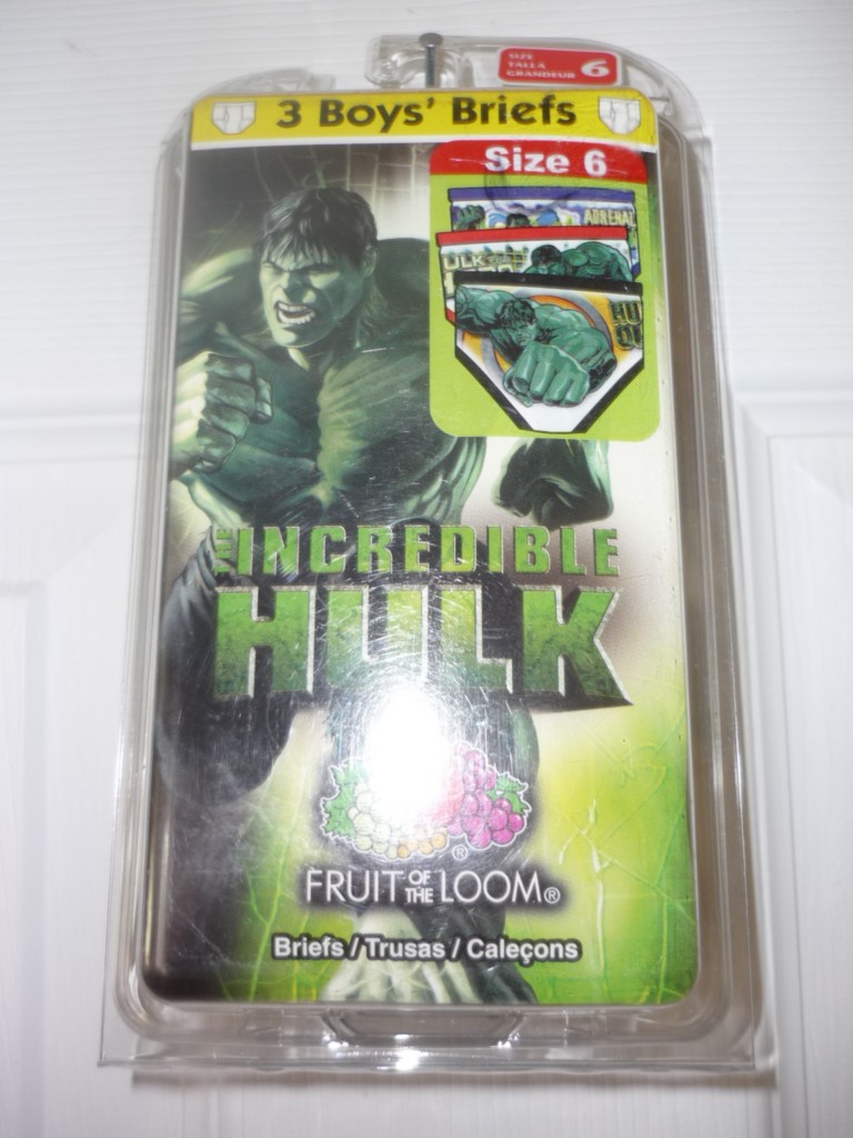THE INCREDIBLE HULK 4 6 8 Boys BRIEFS Underwear