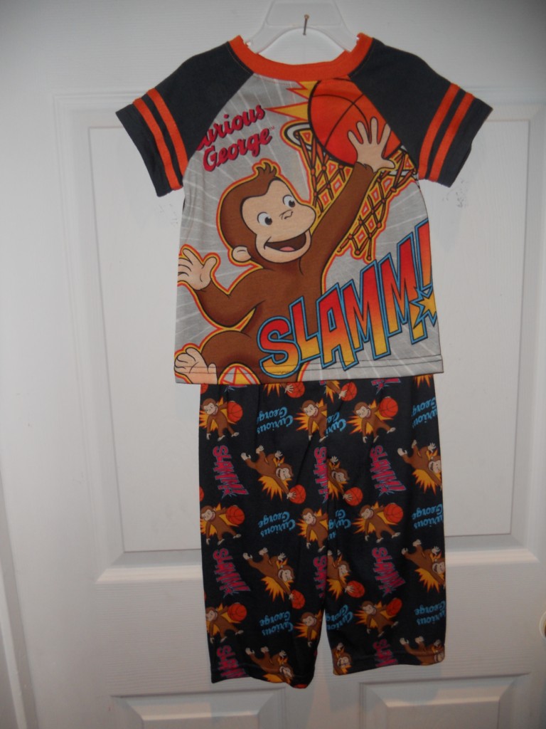 CURIOUS 2t 3t 4t PAJAMAS Pjs BASKETBALL Shirt eBay