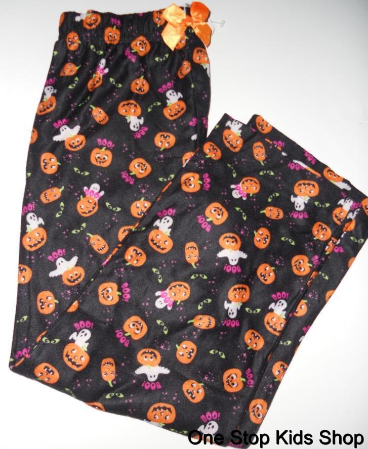halloween fuzzy pajama pants