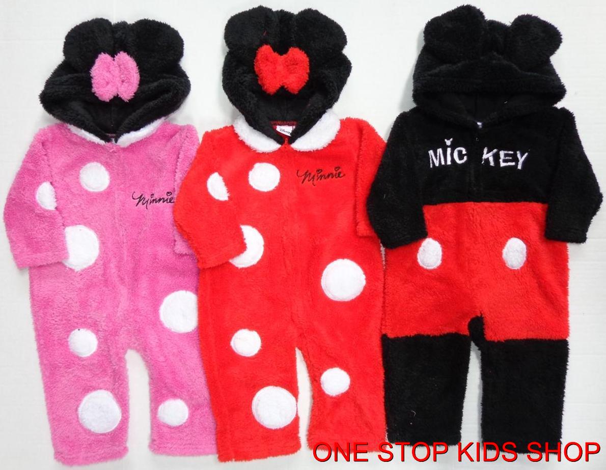 MINNIE or MICKEY MOUSE Infant 12 18 Months 2T Dress Up HALLOWEEN