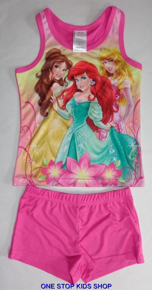 BELLE Girls 4 6 8 10 Pjs Pajamas NIGHTGOWN Beauty and Beast DISNEY