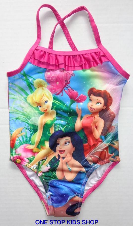 TINKERBELL Toddler Girls 2T 3T 4T Bathing SWIMSUIT Swim ...