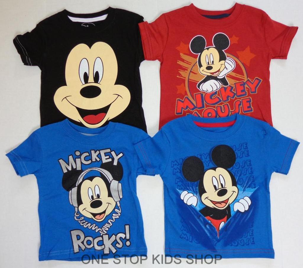 Mickey Mouse Toddler Boys 2t 3t 4t Short Sleeve Tee Shirt Top and The Brilliant and Beautiful Mickey Mouse Clothes For Toddlers for Desire