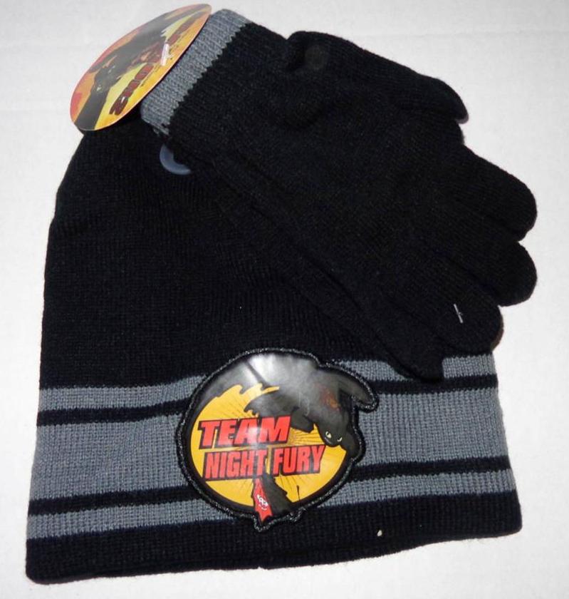Train Your Dragon Toddler Boys Hat Gloves Winter Train Your Dragon Toddler Boys Hat Gloves Winter