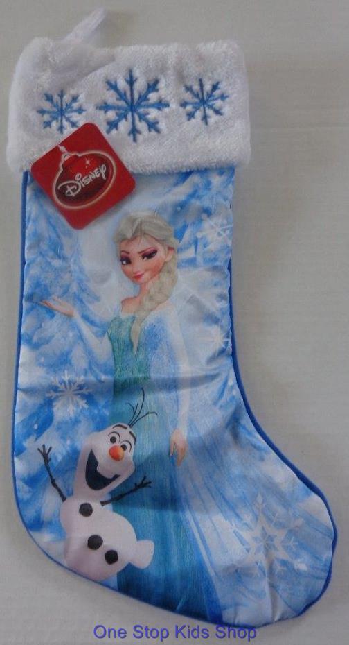 ANNA or ELSA Girls Full Size Christmas HOLIDAY STOCKING Disney FROZEN