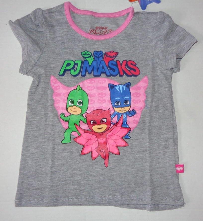PJ MASKS Toddler Girls 2T 3T 4T Tee SHIRT Top Disney Jr.