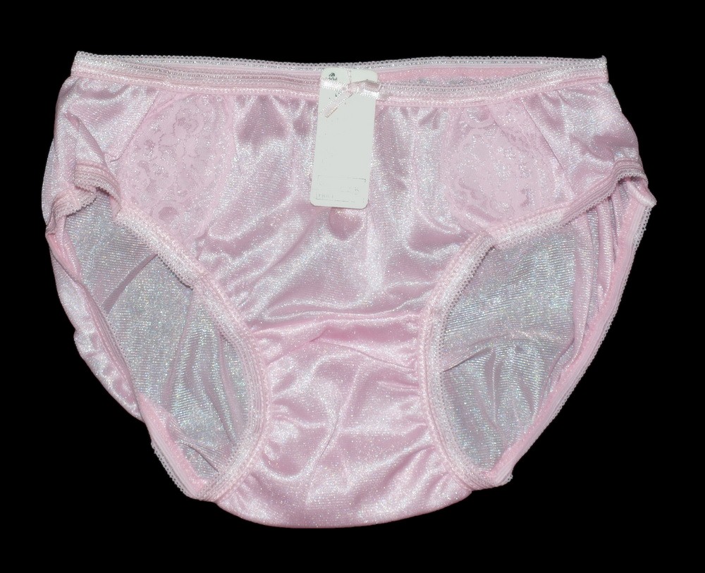 Vintage Pink Nylon Panties Bikini Hip 33 35 Nwt Classic Lingerie Lace 02 Ebay