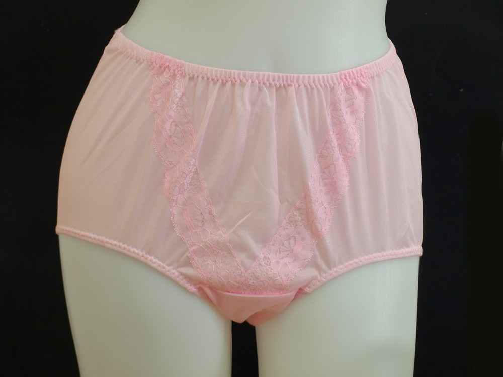 1960's VINTAGE STYLE NYLON PANTIES PANTY HIP3436 UNDERWEAR, LINGERIE