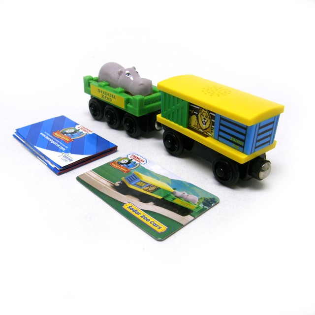 thomas wooden railway sodor china clay cars