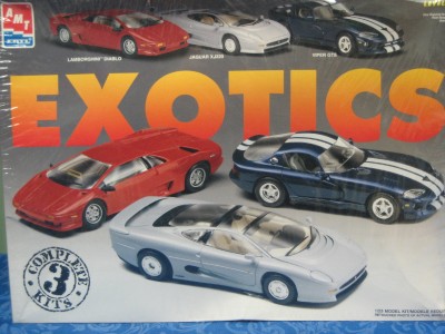 EXOTICS LAMBORGINI + JAGUAR + VIPER 3 COMPLETE KITS FS