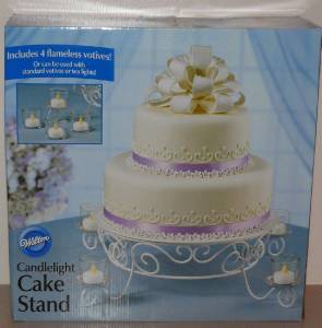 Wilton Cake Stand With Candle Holders Wilton Cake Stand With Candle Holders