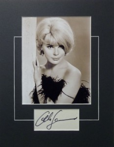 Elke Sommer Signed Photo Authentic Autograph Playboy Sex Symbol The
