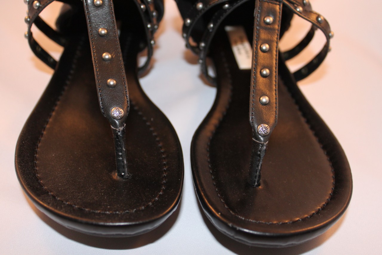 olive gladiator sandals