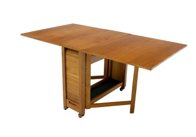 folding table danish storage mid century modern chairs dining
