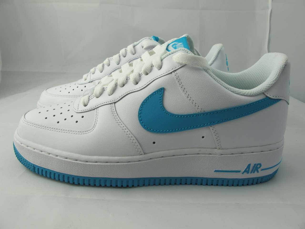 nike air force white turquoise