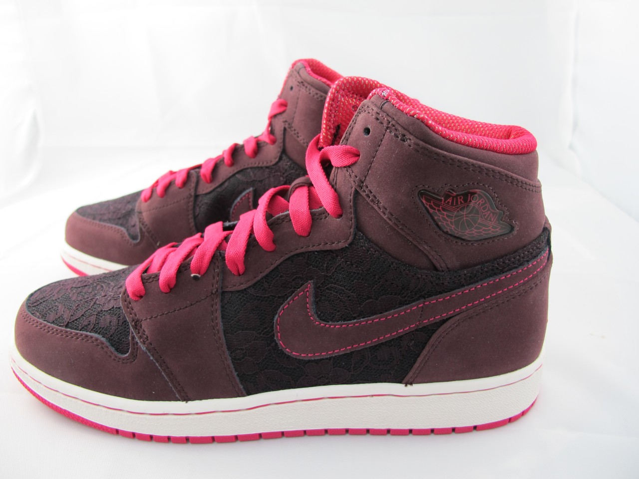 burgundy air jordans womens