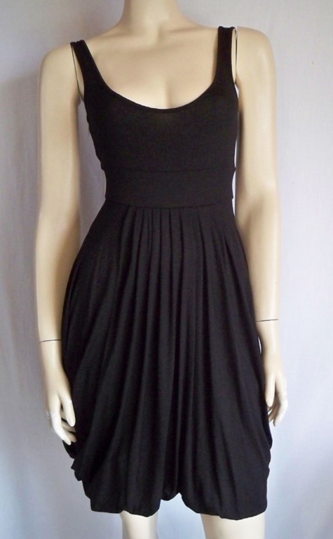 Black Puffball Skirt