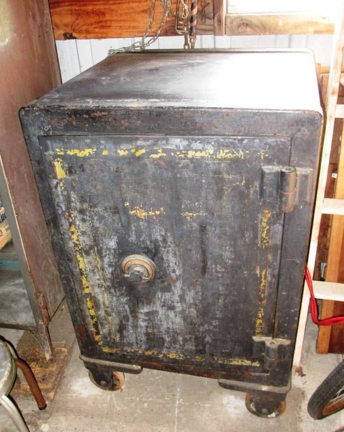 Antique 100+ Year Old Victor Office SAFE eBay